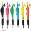 Champion Plastic Ballpoint Pen & Highlighter Combo